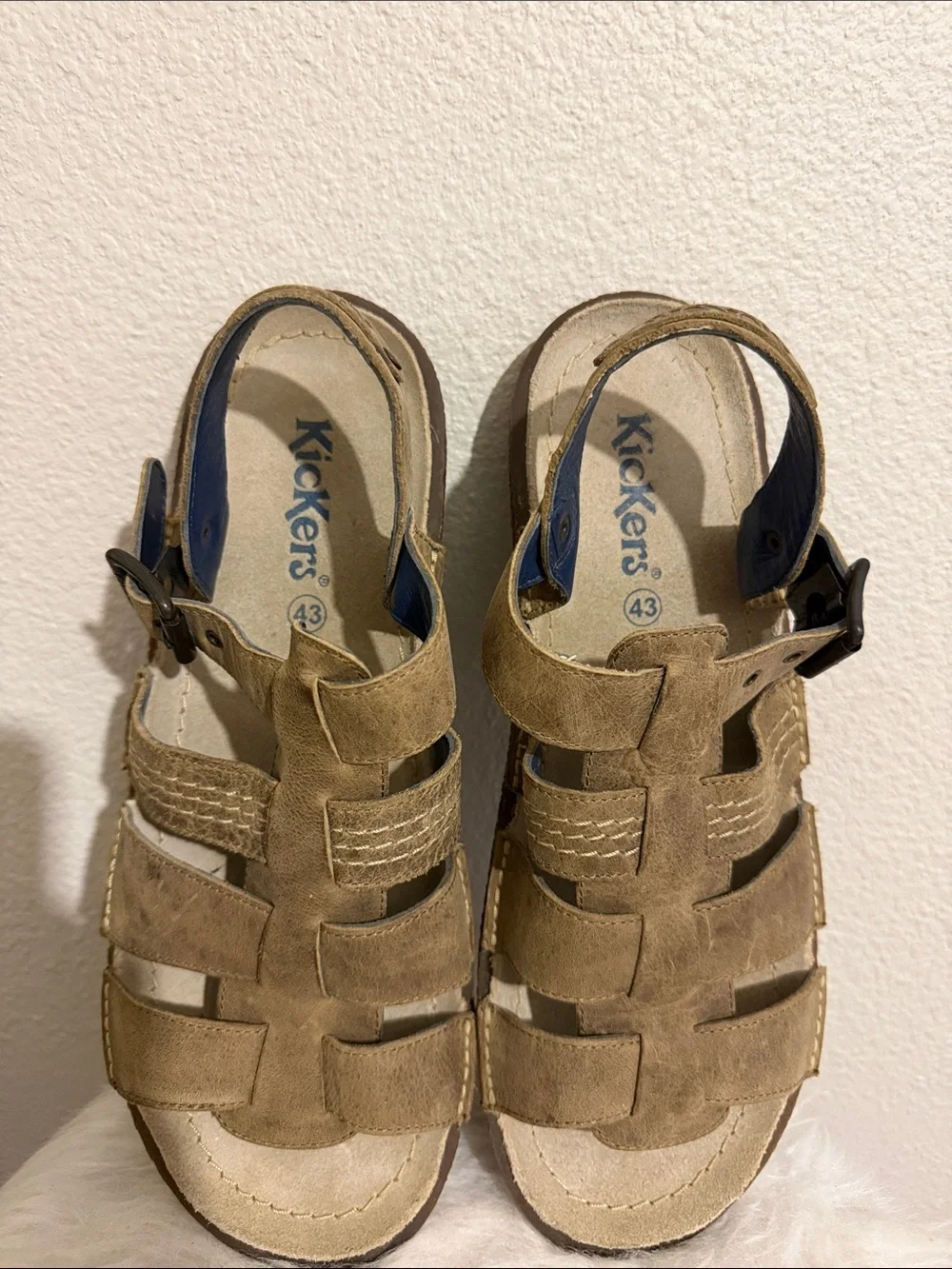 Kickers Men’s Fisherman Leather Sandals